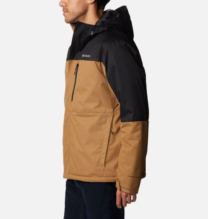 Columbia Hikebound Insulated Men's Puffer Jacket Brown | XIVCJQ-857