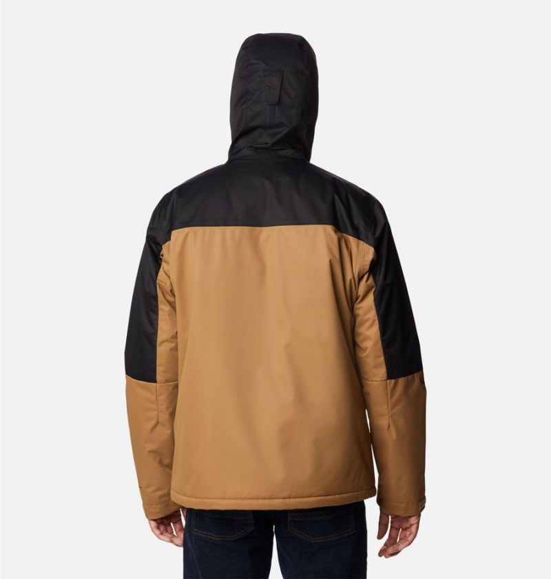 Columbia Hikebound Insulated Men's Puffer Jacket Brown | XIVCJQ-857
