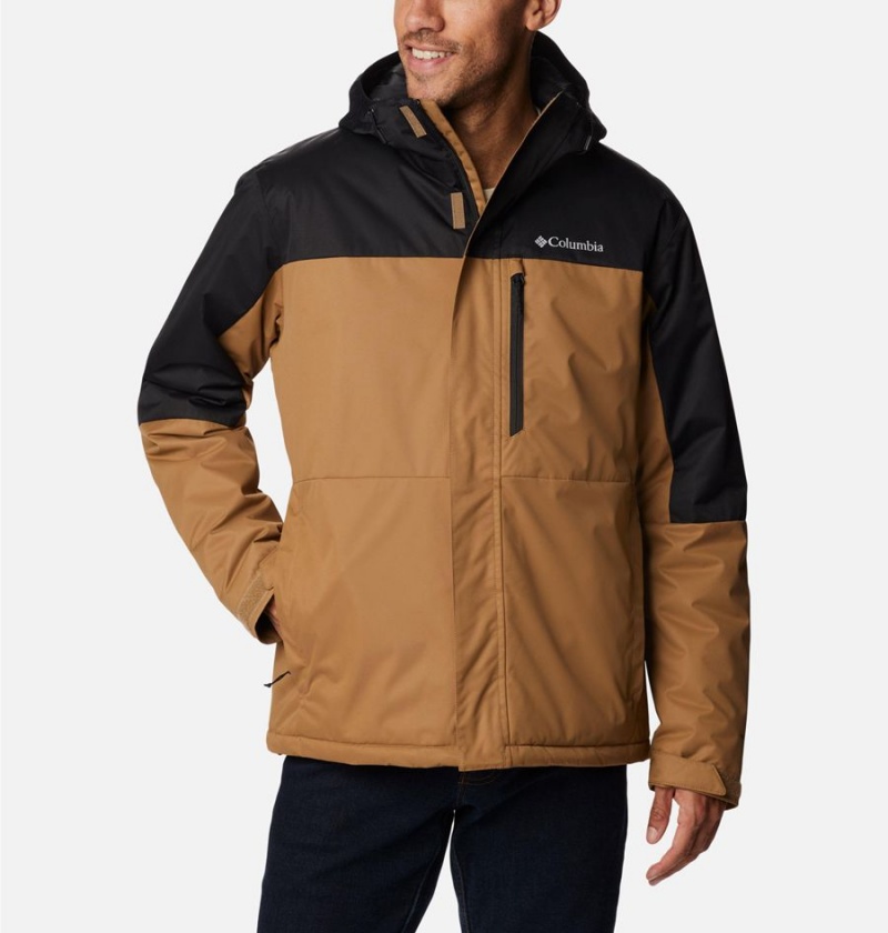 Columbia Hikebound Insulated Men\'s Puffer Jacket Brown | XIVCJQ-857