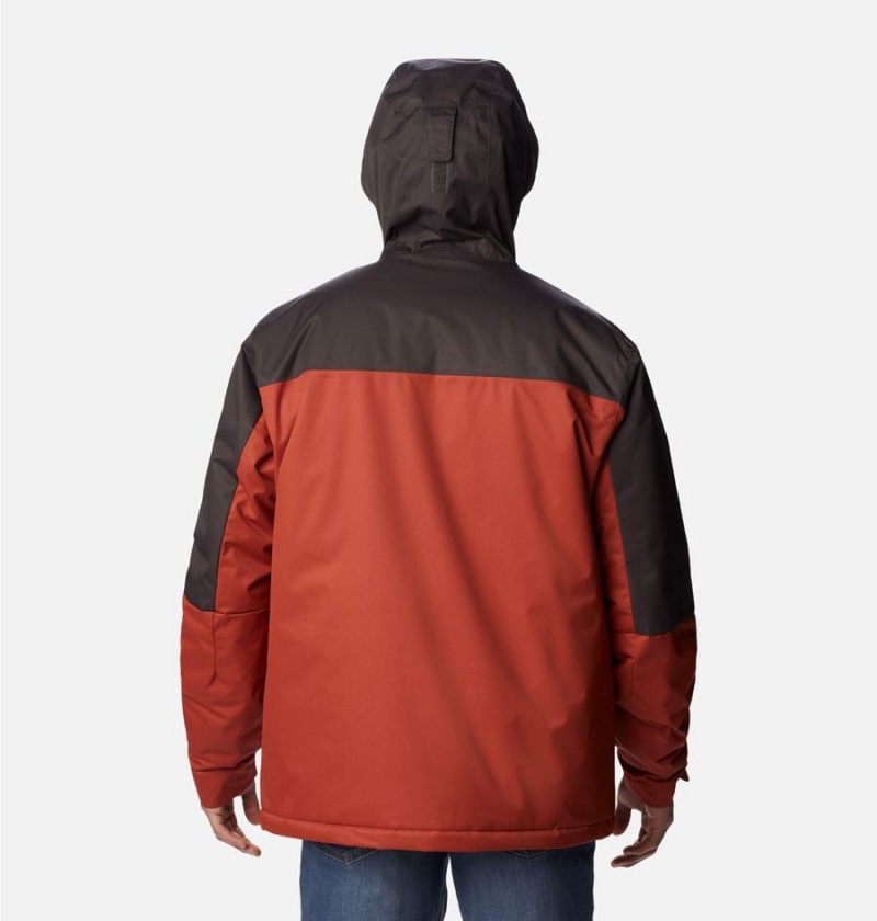 Columbia Hikebound Insulated Men's Puffer Jacket Red | YZKMGC-052