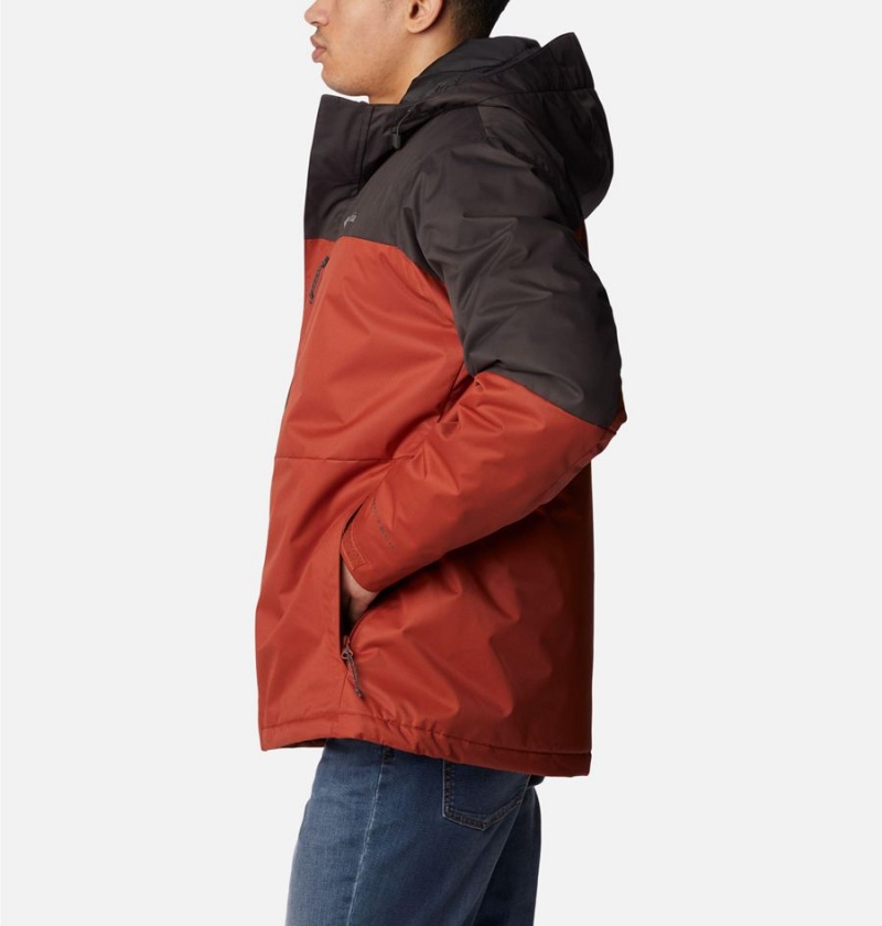 Columbia Hikebound Insulated Men's Puffer Jacket Red | YZKMGC-052
