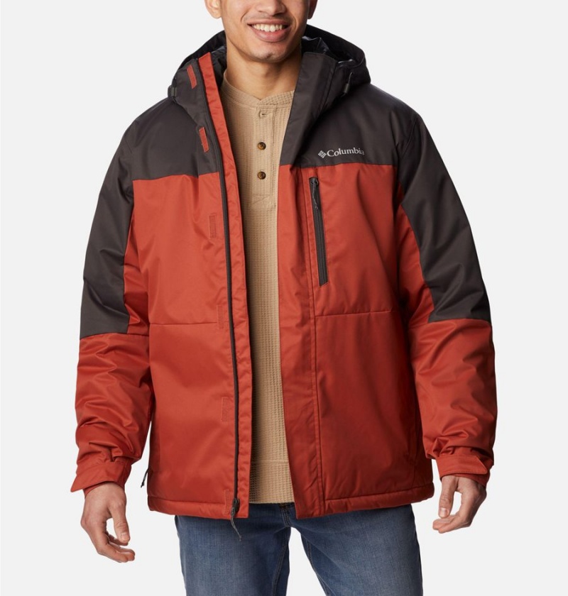 Columbia Hikebound Insulated Men's Puffer Jacket Red | YZKMGC-052