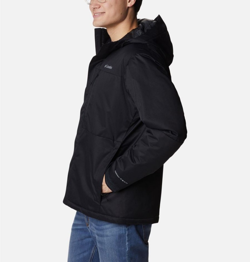 Columbia Hikebound Insulated Men's Puffer Jacket Black | UWRVKI-731