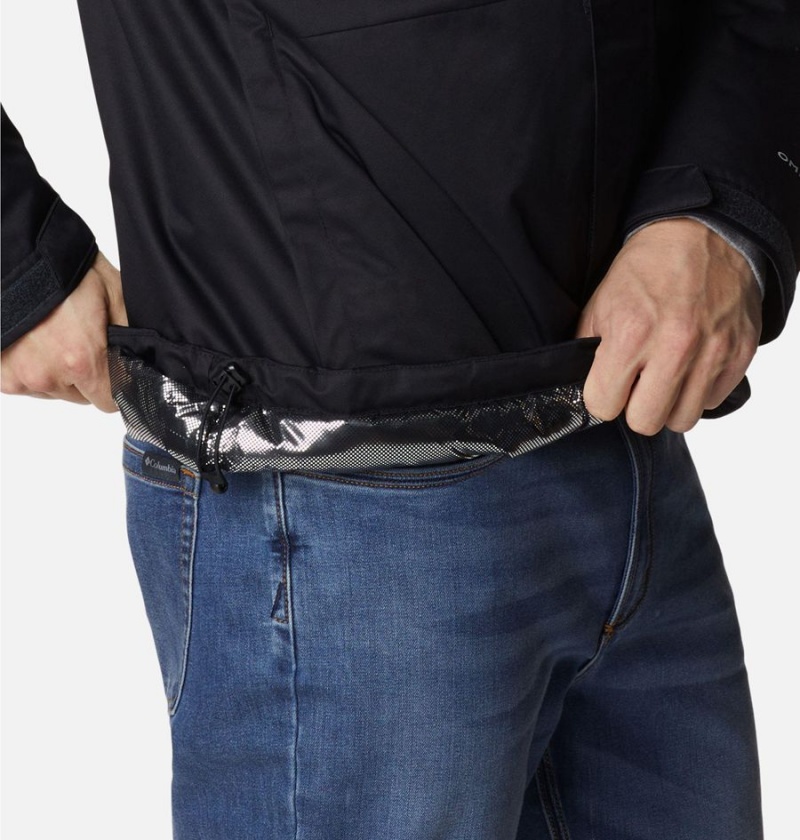 Columbia Hikebound Insulated Men's Puffer Jacket Black | UWRVKI-731