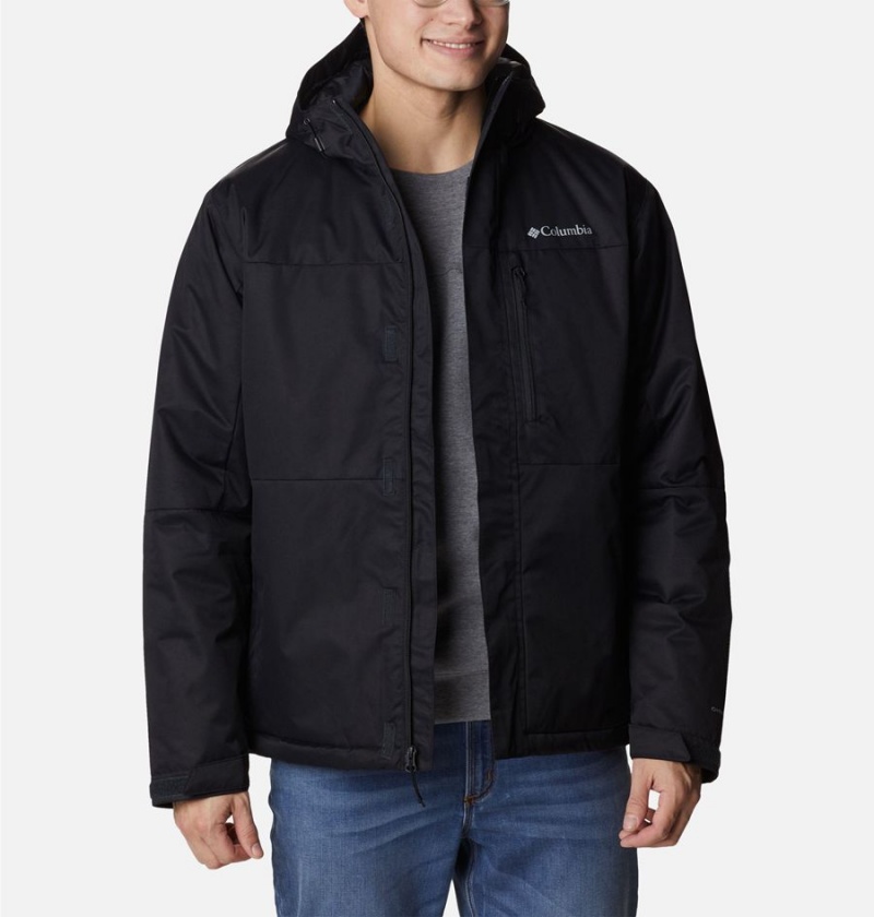 Columbia Hikebound Insulated Men's Puffer Jacket Black | UWRVKI-731