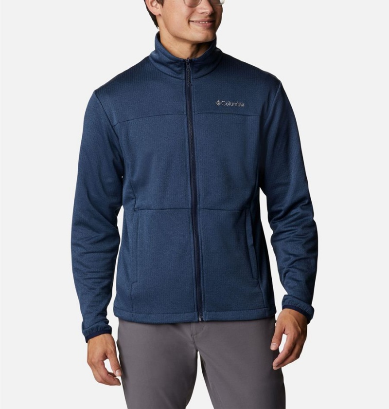 Columbia Hikebound Interchange Men's 3 In 1 Jackets Blue | QZAXRY-785
