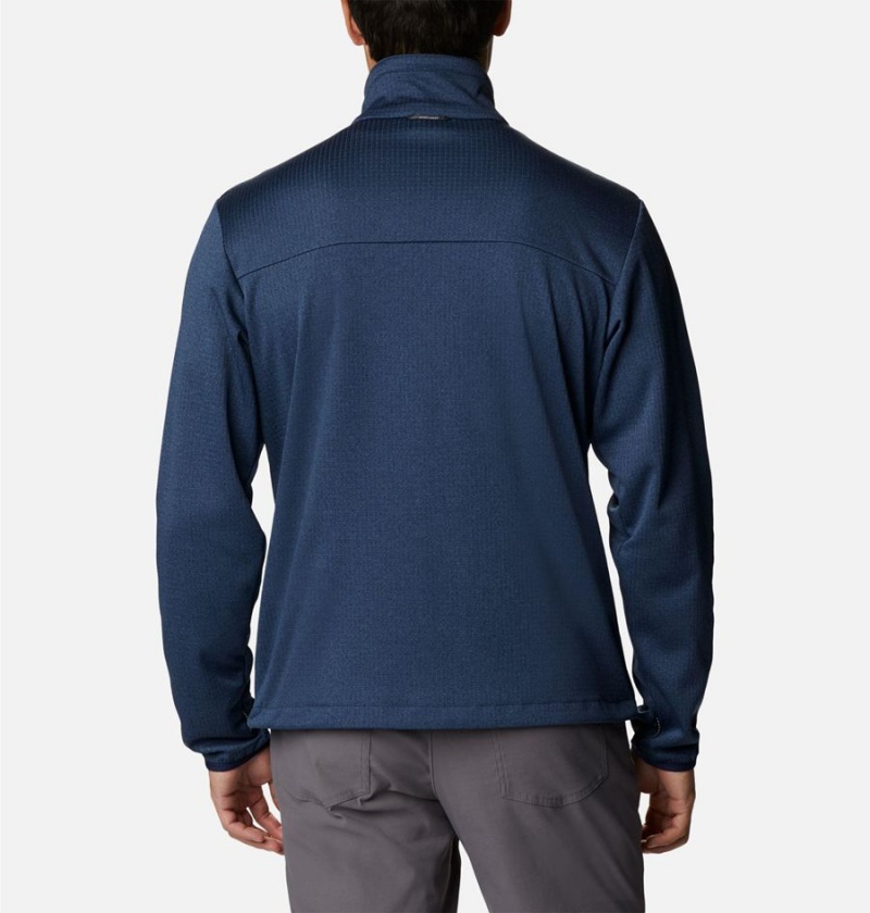 Columbia Hikebound Interchange Men's 3 In 1 Jackets Blue | QZAXRY-785