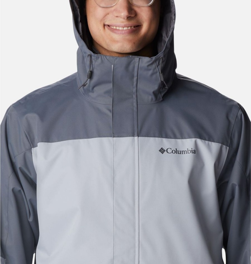 Columbia Hikebound Interchange Men's 3 In 1 Jackets Grey | QUFRBI-385