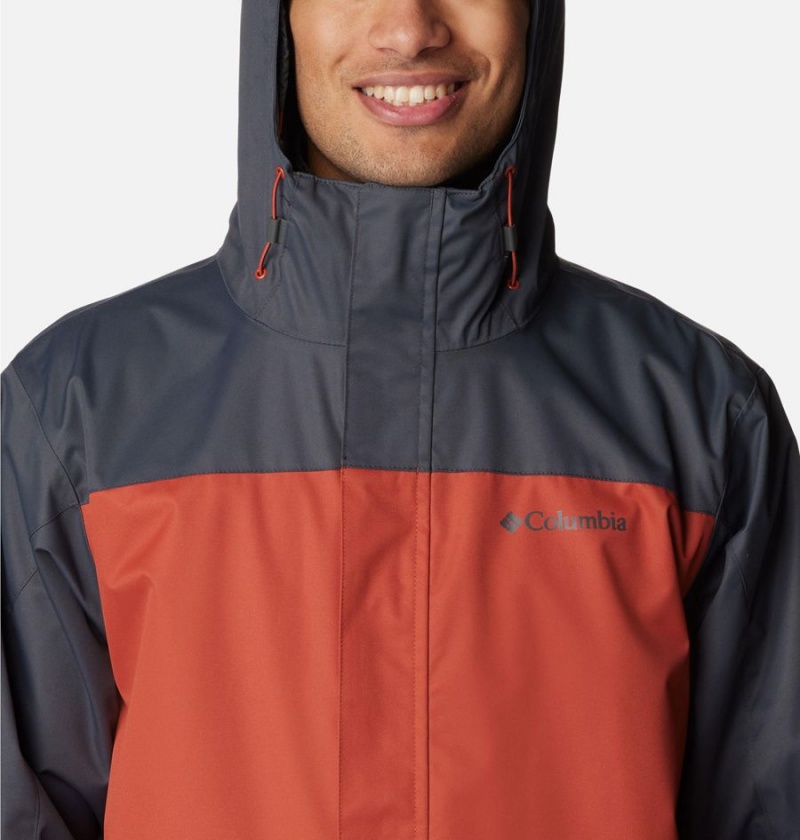 Columbia Hikebound Interchange Men's 3 In 1 Jackets Red | SACKVT-246