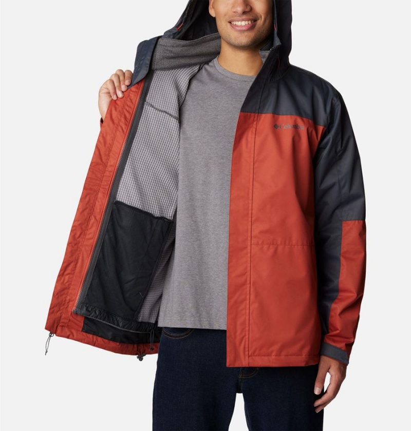 Columbia Hikebound Interchange Men's 3 In 1 Jackets Red | SACKVT-246