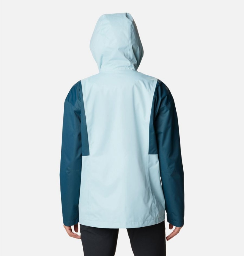 Columbia Hikebound Interchange Women's 3 In 1 Jackets Turquoise | GVCXRU-723