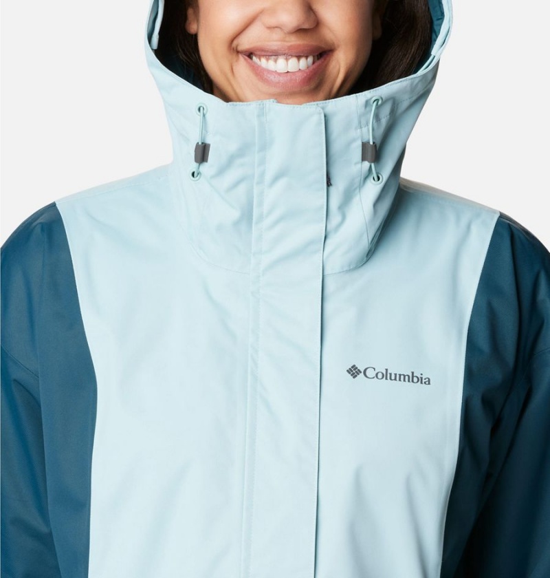 Columbia Hikebound Interchange Women's 3 In 1 Jackets Turquoise | GVCXRU-723