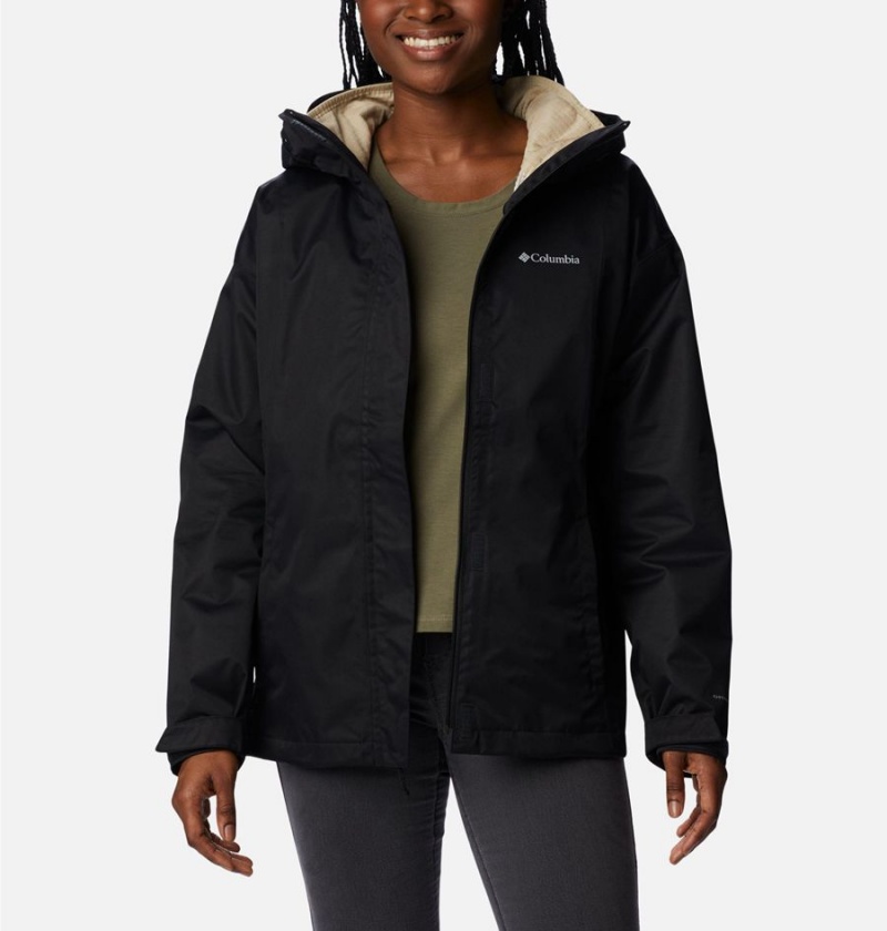Columbia Hikebound Interchange Women's 3 In 1 Jackets Black | SPBOCA-804