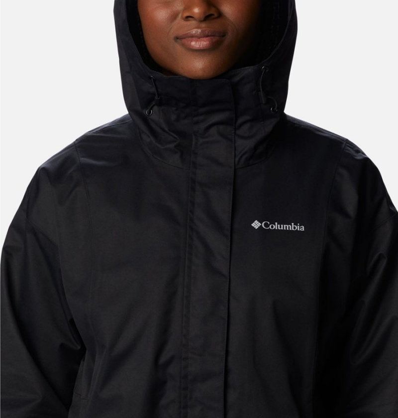 Columbia Hikebound Interchange Women's 3 In 1 Jackets Black | SPBOCA-804