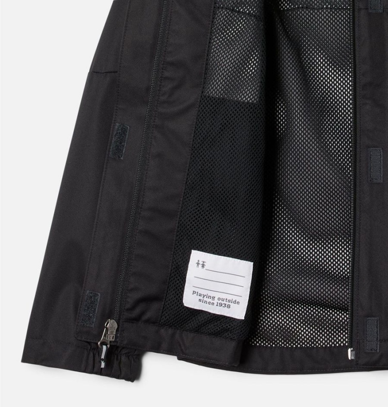Columbia Hikebound Kids' Jacket Black | CRPTQD-745