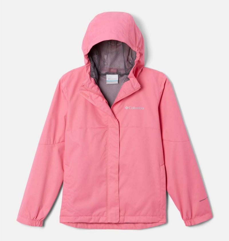 Columbia Hikebound Kids\' Jacket Pink | YFZLUH-807