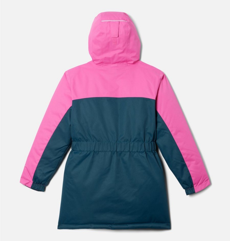 Columbia Hikebound Long Insulated Kids' Jacket Turquoise | EATNWZ-136