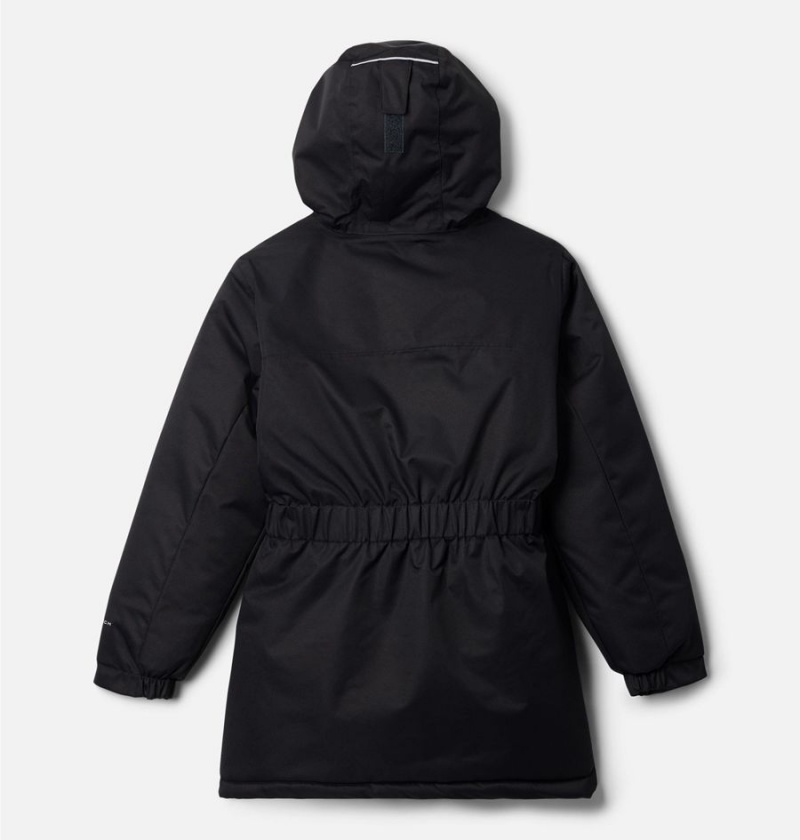 Columbia Hikebound Long Insulated Kids' Jacket Black | YGPIRO-567