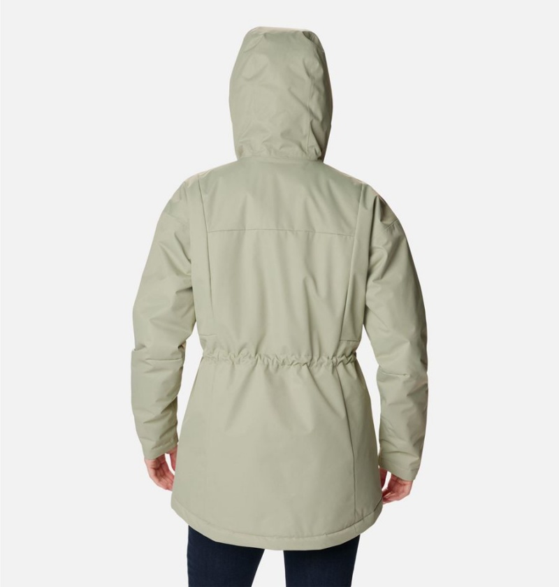 Columbia Hikebound Long Insulated Women's Puffer Jacket Green | NGLJWF-451