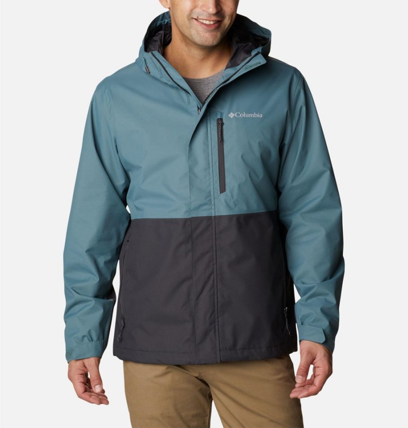 Columbia Hikebound Men\'s Rain Jacket Black | HXGEYR-287