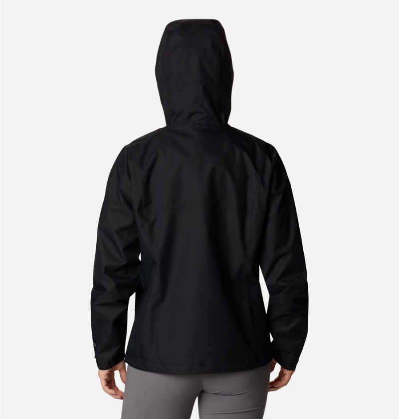 Columbia Hikebound Women's Rain Jacket Black | HTKCWL-123