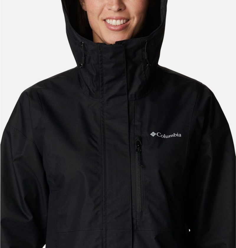 Columbia Hikebound Women's Rain Jacket Black | HTKCWL-123
