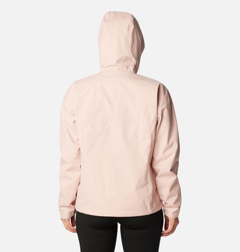 Columbia Hikebound Women's Rain Jacket Pink | EBDIUZ-651
