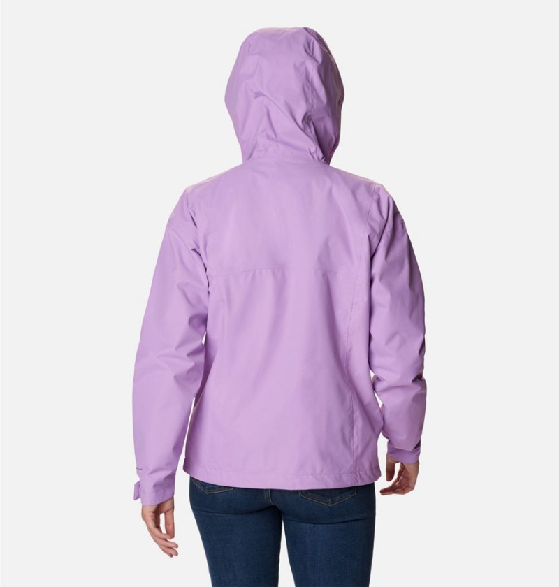 Columbia Hikebound Women's Rain Jacket Purple | ABEOTZ-835