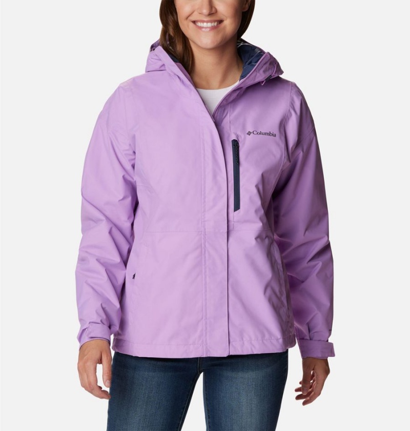 Columbia Hikebound Women\'s Rain Jacket Purple | ABEOTZ-835