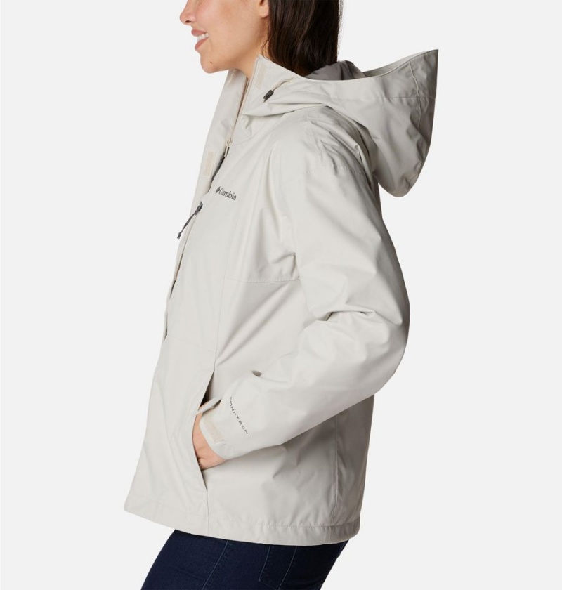 Columbia Hikebound Women's Rain Jacket White | OESTHG-972