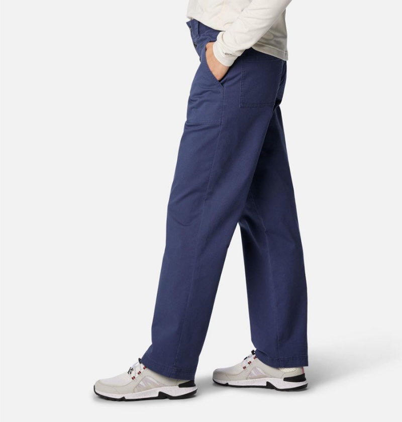 Columbia Holly Hideaway Cotton Women's Pants Navy | AIPCGE-018
