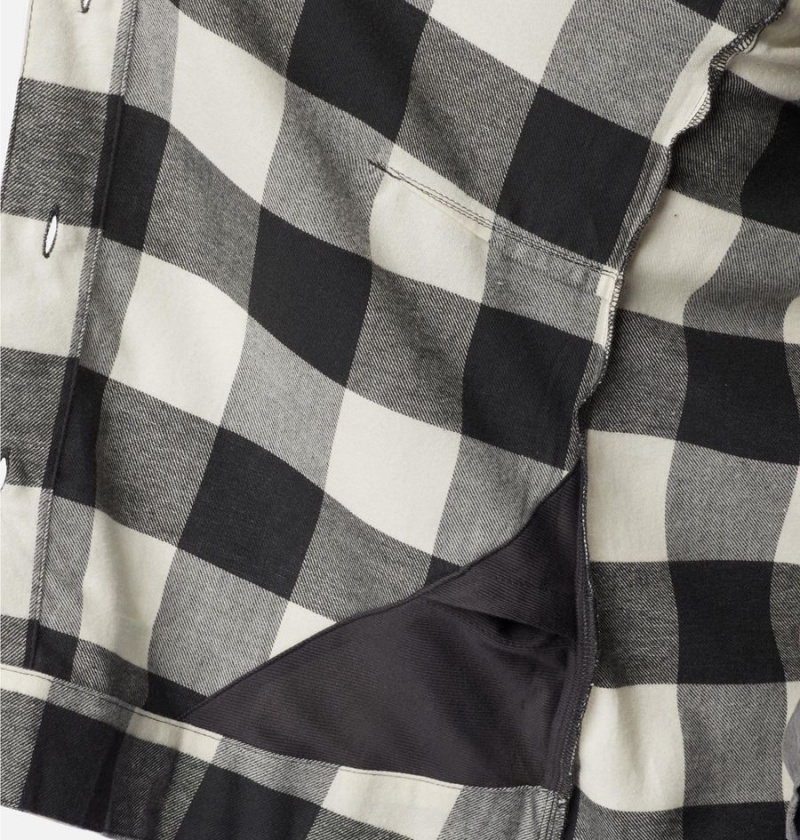 Columbia Holly Hideaway Flannel Women's Shirt Black | GOCZYW-075