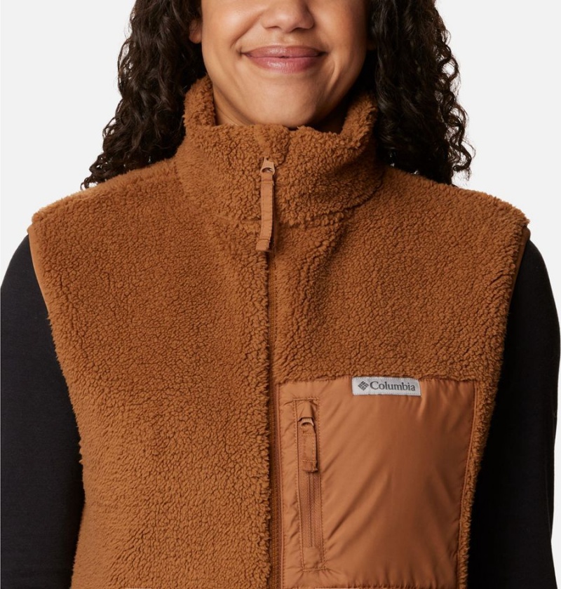 Columbia Holly Hideaway Women's Vest Brown | DUTQEL-087
