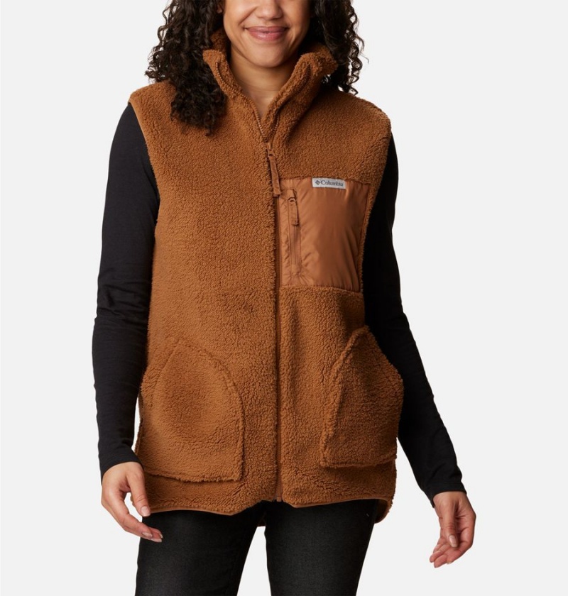 Columbia Holly Hideaway Women\'s Vest Brown | DUTQEL-087