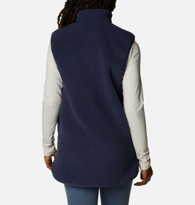 Columbia Holly Hideaway Women's Vest Navy | UXTQLM-763