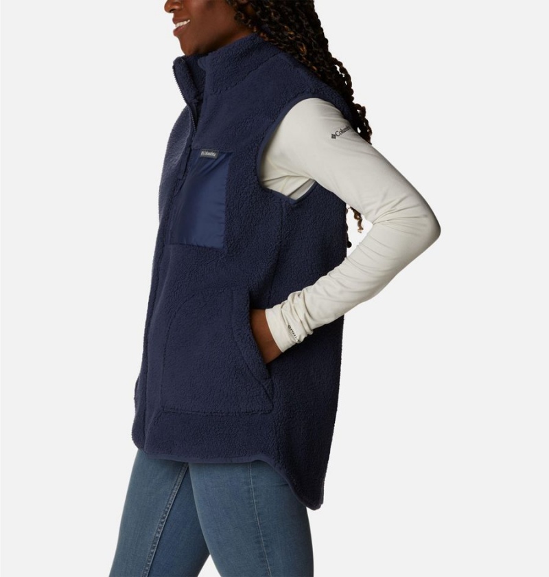 Columbia Holly Hideaway Women's Vest Navy | UXTQLM-763