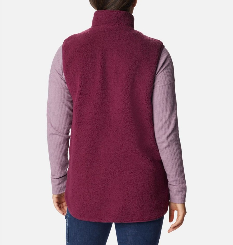 Columbia Holly Hideaway Women's Vest Red | VBCEJH-534