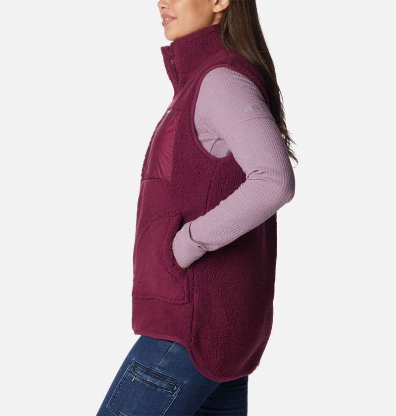 Columbia Holly Hideaway Women's Vest Red | VBCEJH-534