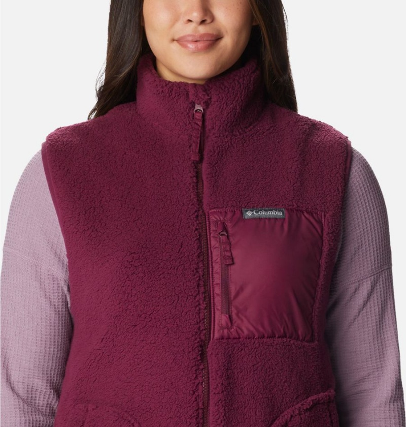 Columbia Holly Hideaway Women's Vest Red | VBCEJH-534