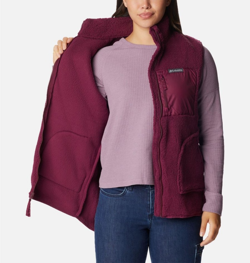 Columbia Holly Hideaway Women's Vest Red | VBCEJH-534