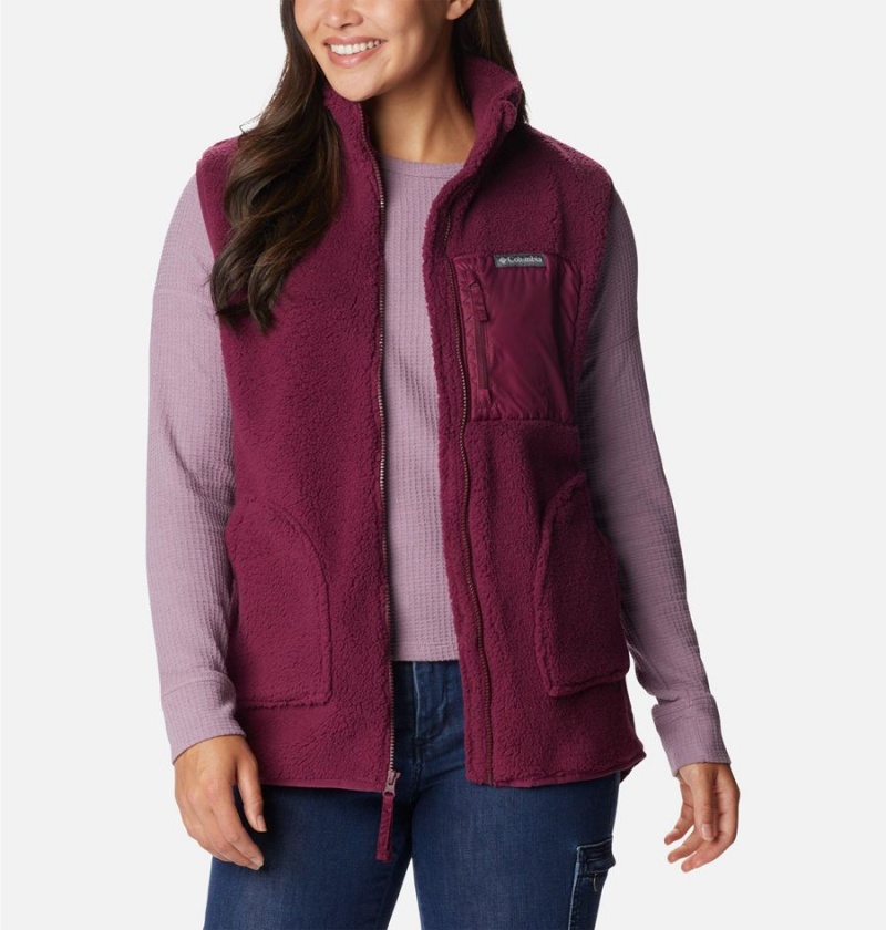 Columbia Holly Hideaway Women's Vest Red | VBCEJH-534