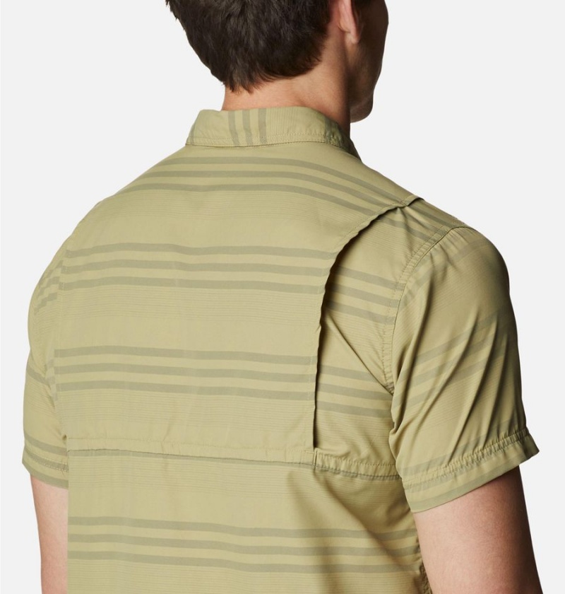 Columbia Homecrest Short Sleeve Men's Shirt Olive | FMKDOC-081