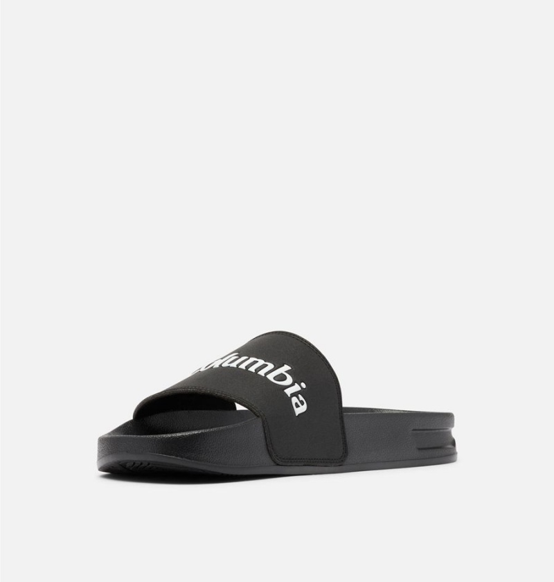 Columbia Hood River Slide Men's Sandals Black | CXPDLA-546
