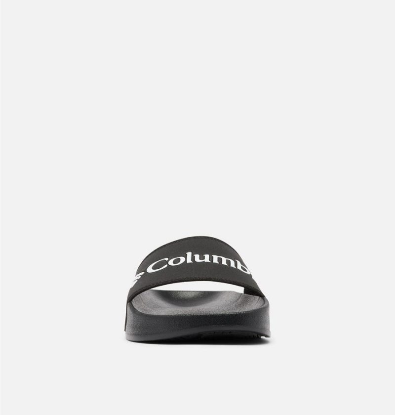 Columbia Hood River Slide Men's Sandals Black | CXPDLA-546