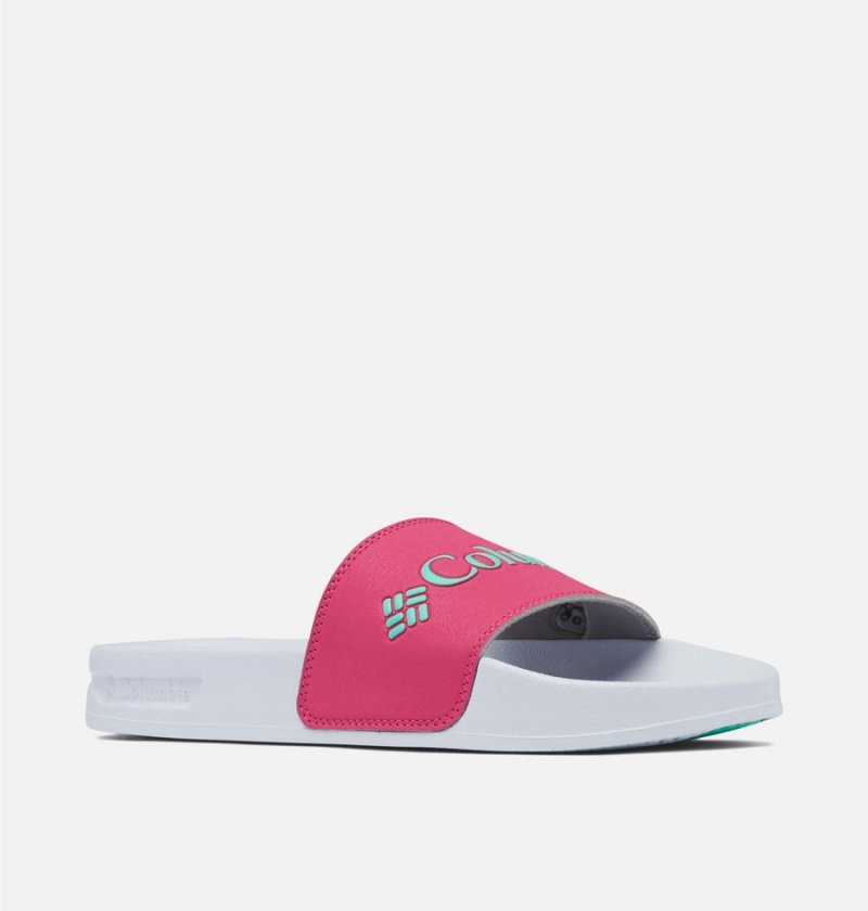 Columbia Hood River Slide Women's Sandals Pink | RDCKOA-412