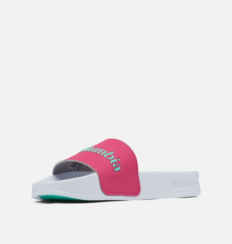 Columbia Hood River Slide Women's Sandals Pink | RDCKOA-412