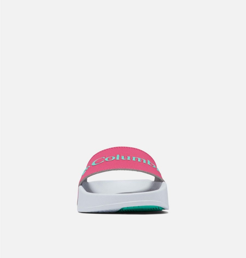 Columbia Hood River Slide Women's Sandals Pink | RDCKOA-412