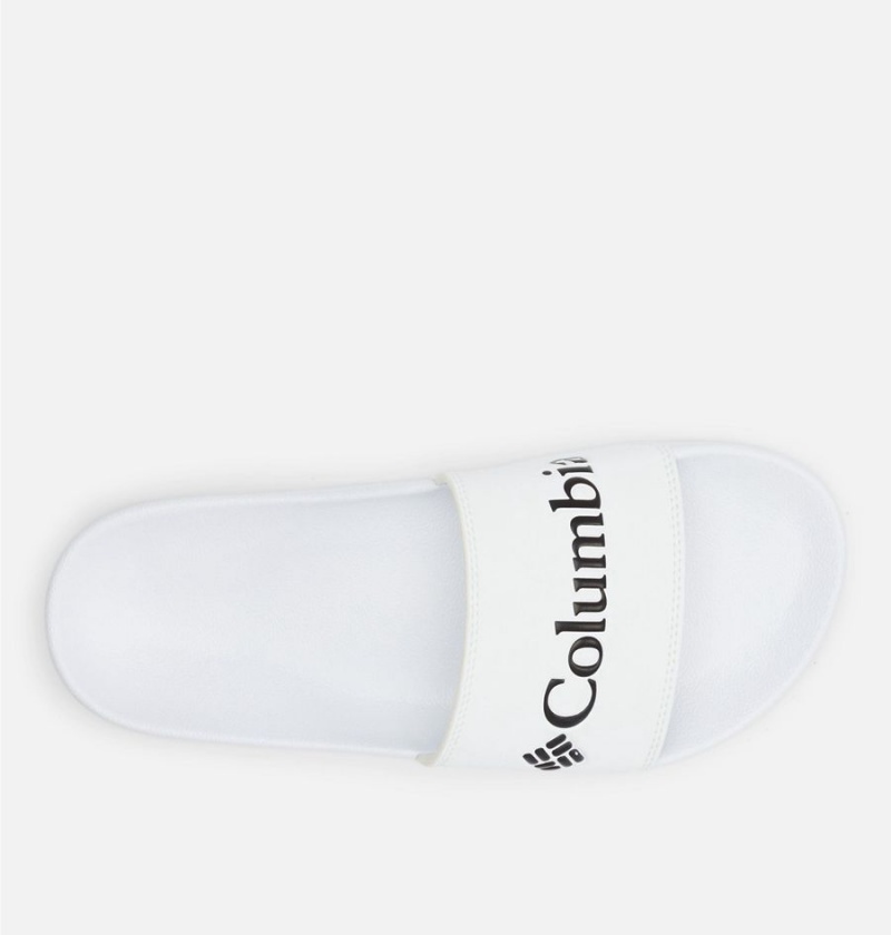 Columbia Hood River Slide Women's Sandals White | AKTCEZ-736