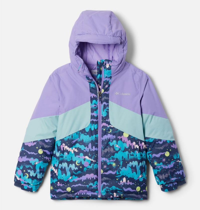 Columbia Horizon Ride II Kids\' Jacket Purple | UIYDWH-903