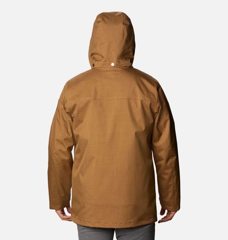 Columbia Horizons Pine Interchange Men's 3 In 1 Jackets Brown | RFVLIN-149
